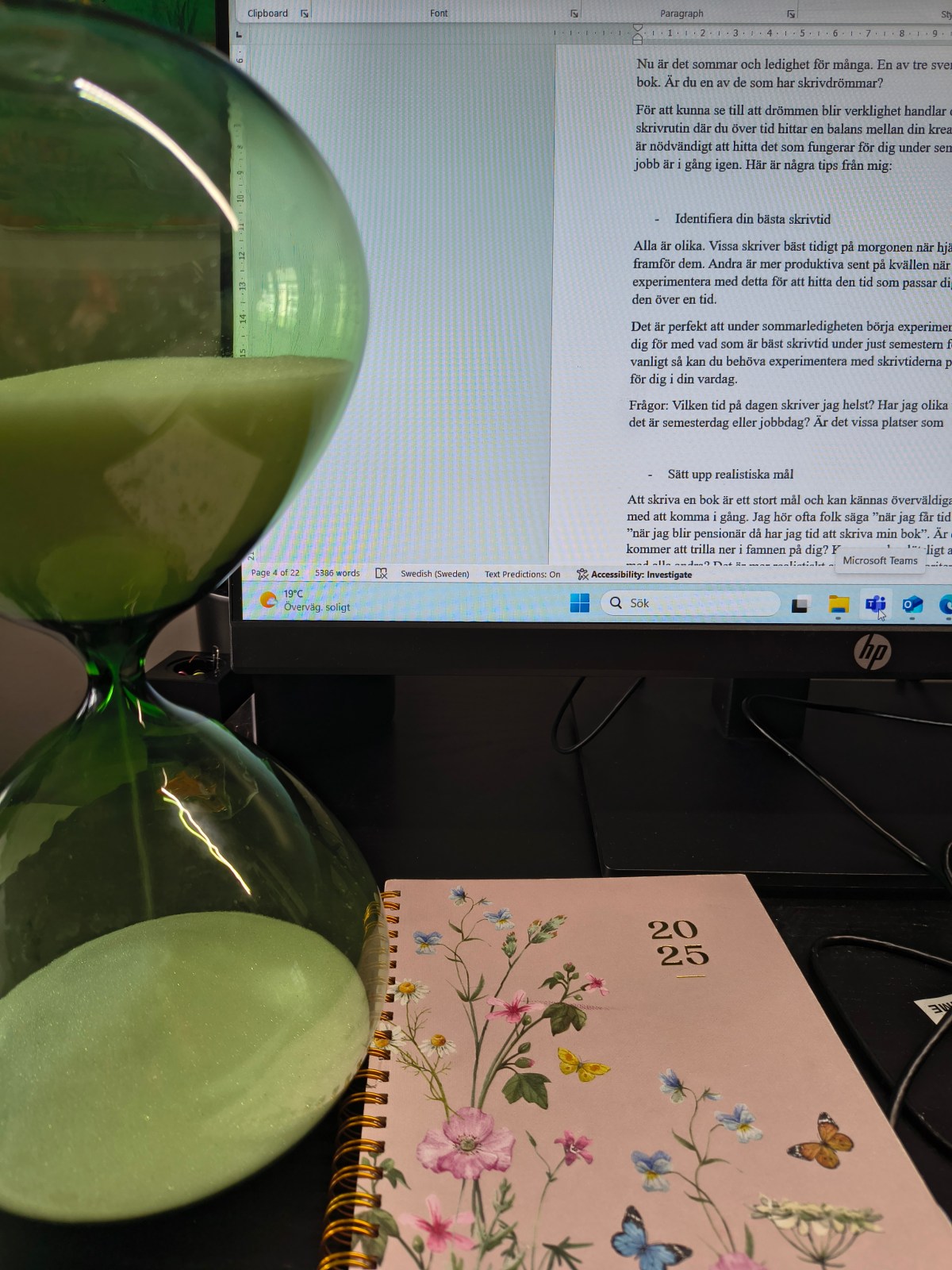 Skapa en skrivrutin!